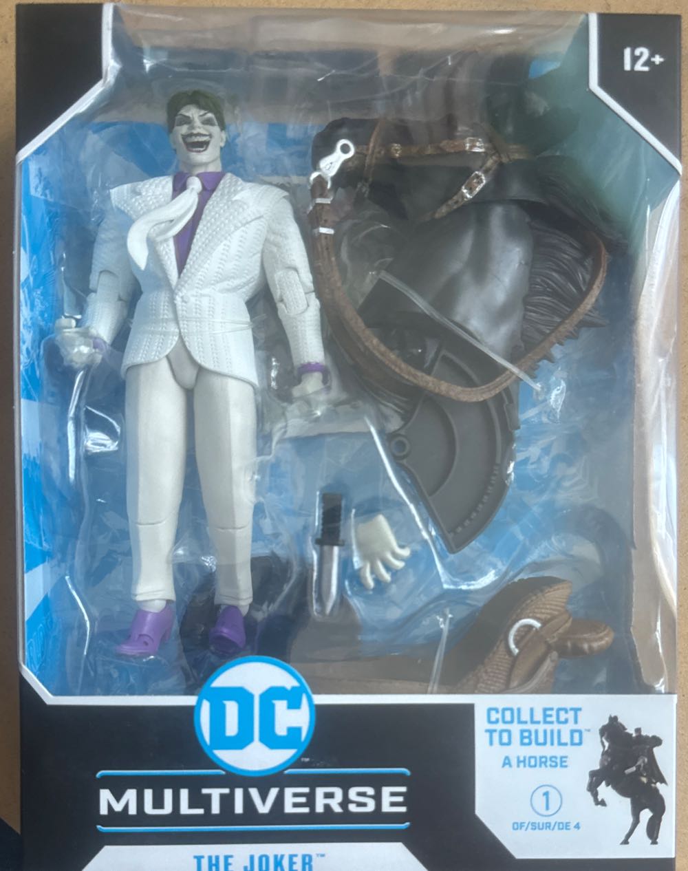 DC Multiverse Batman The Dark Knight Returns: The Joker With Build-a Horse  vinyl figure collectible [Barcode 787926154375] - Main Image 2