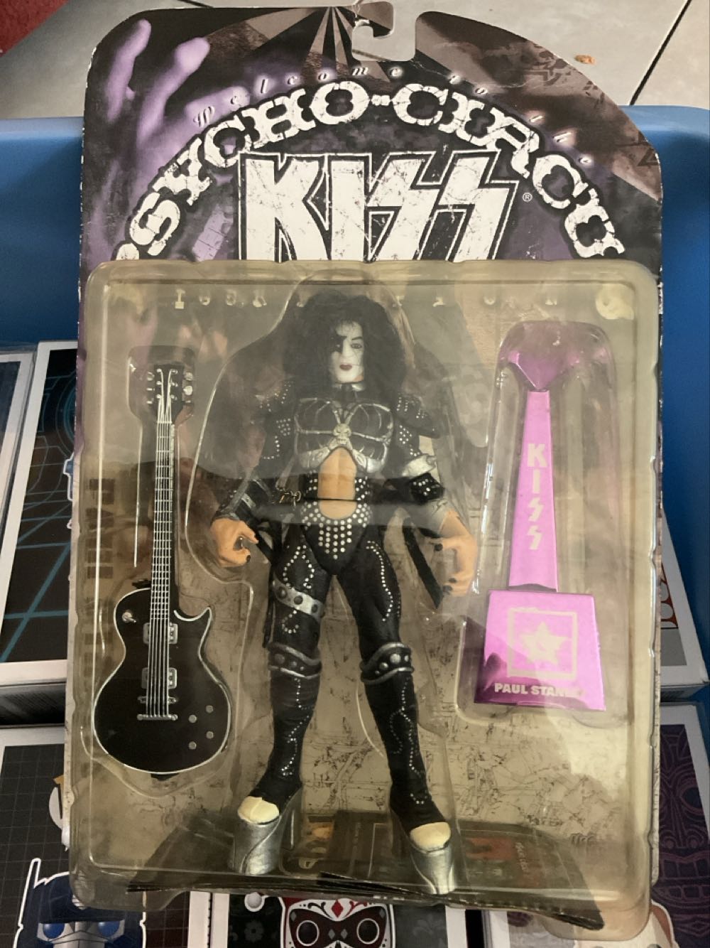 Paul Stanley Action Kiss Tour Paul Psycho New Of 4 Demon Star Sealed-Vintage Mcfarlane Mcfarlane Kiss Circus Tour Edition - Kiss vinyl figure collectible [Barcode 787926501230] - Main Image 2