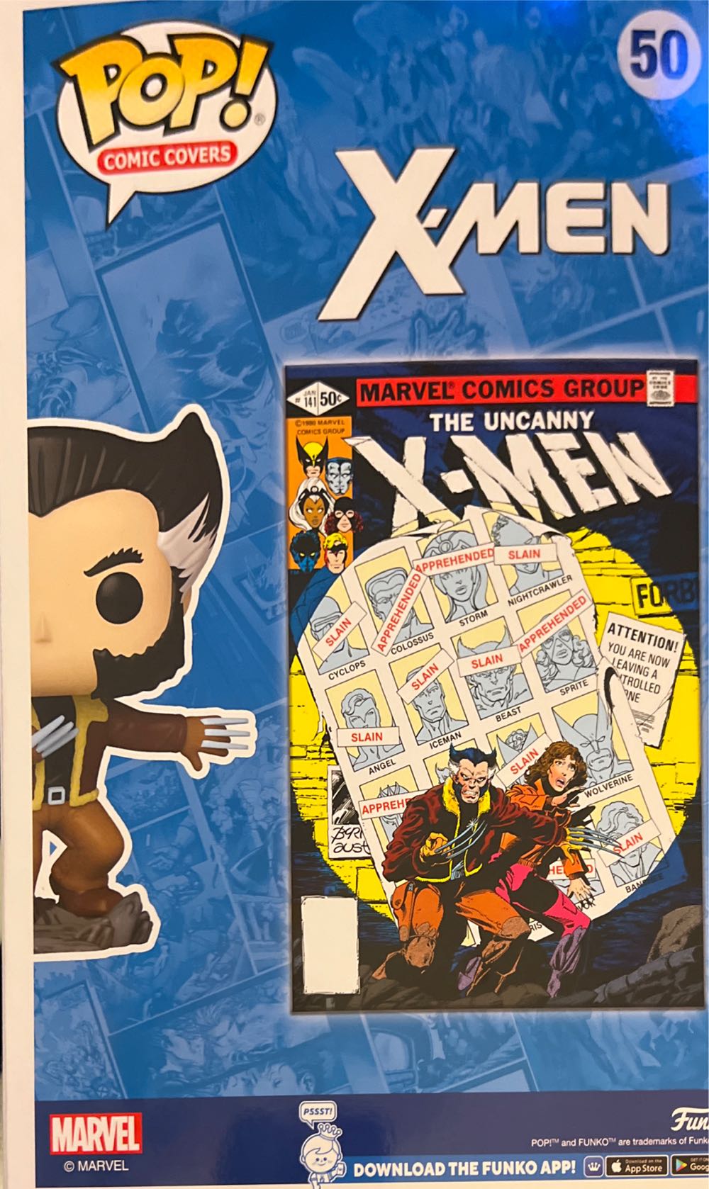 Wolverine #50 - X-Men vinyl figure collectible [Barcode 889698760829] - Main Image 2