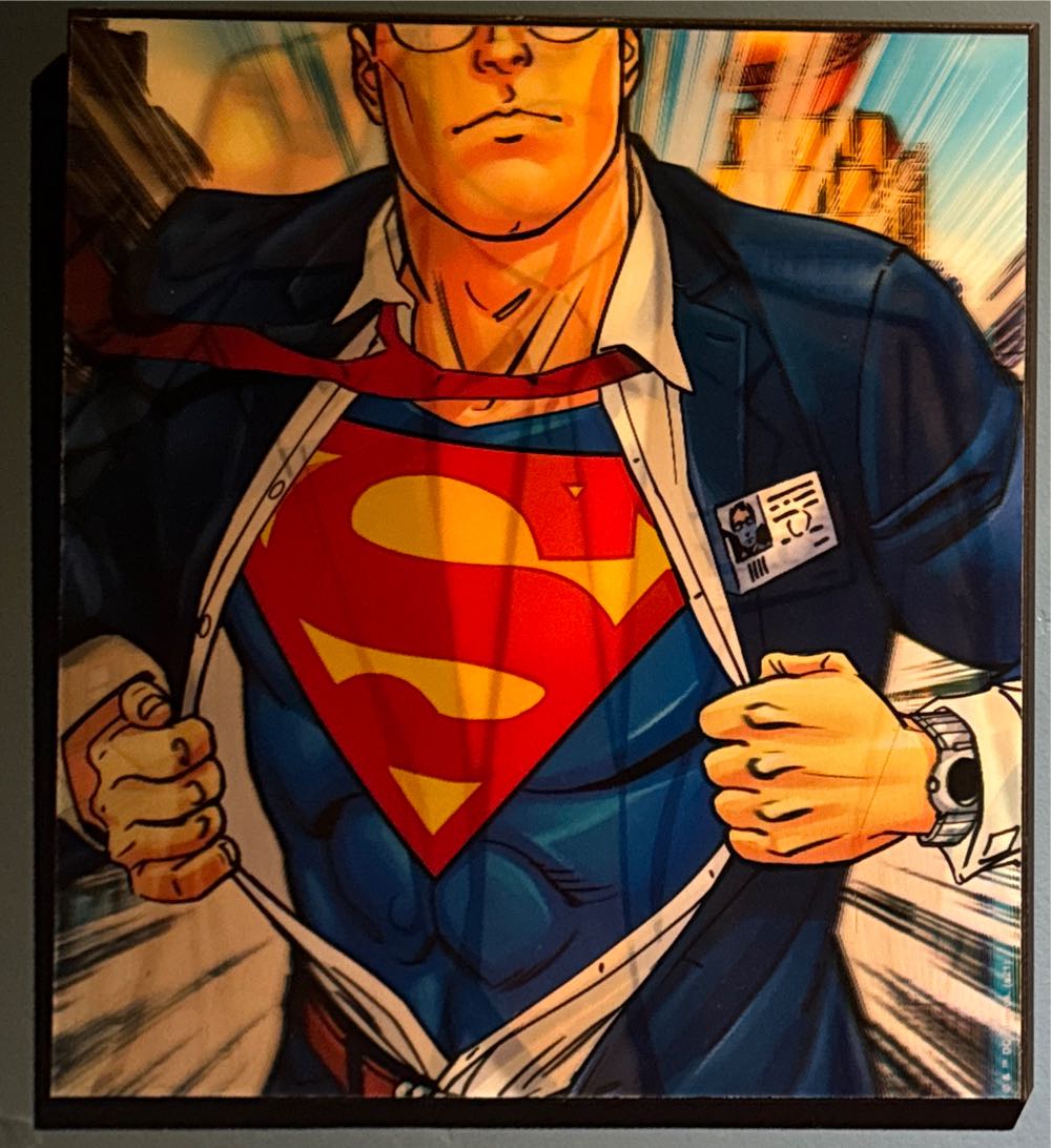 Hobby Lobby 3D Superman Picture  vinyl figure collectible - Main Image 2