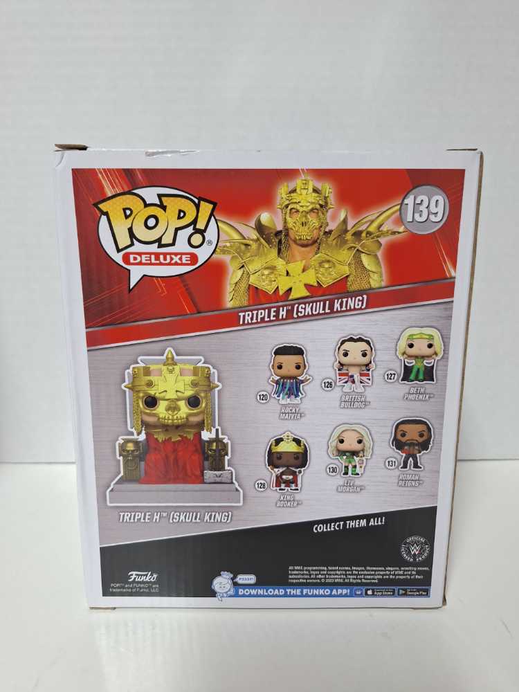Triple H (Skull King)  - WWE vinyl figure collectible [Barcode 889698722766] - Main Image 2