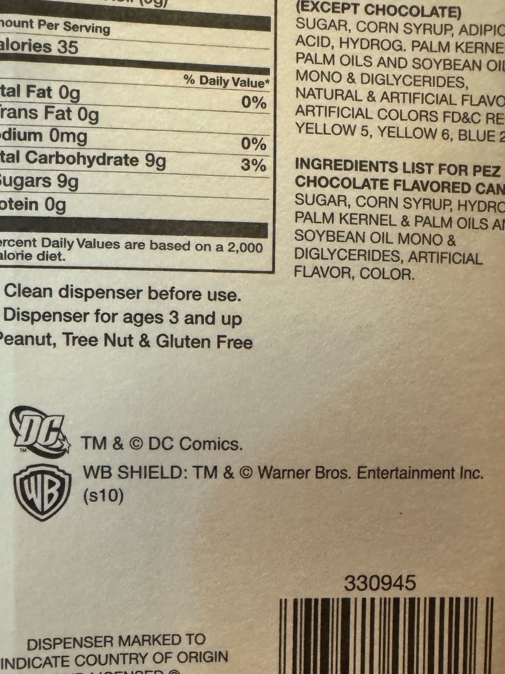 Justice League Superman Classic Pez Dispenser With Candy  vinyl figure collectible - Main Image 3