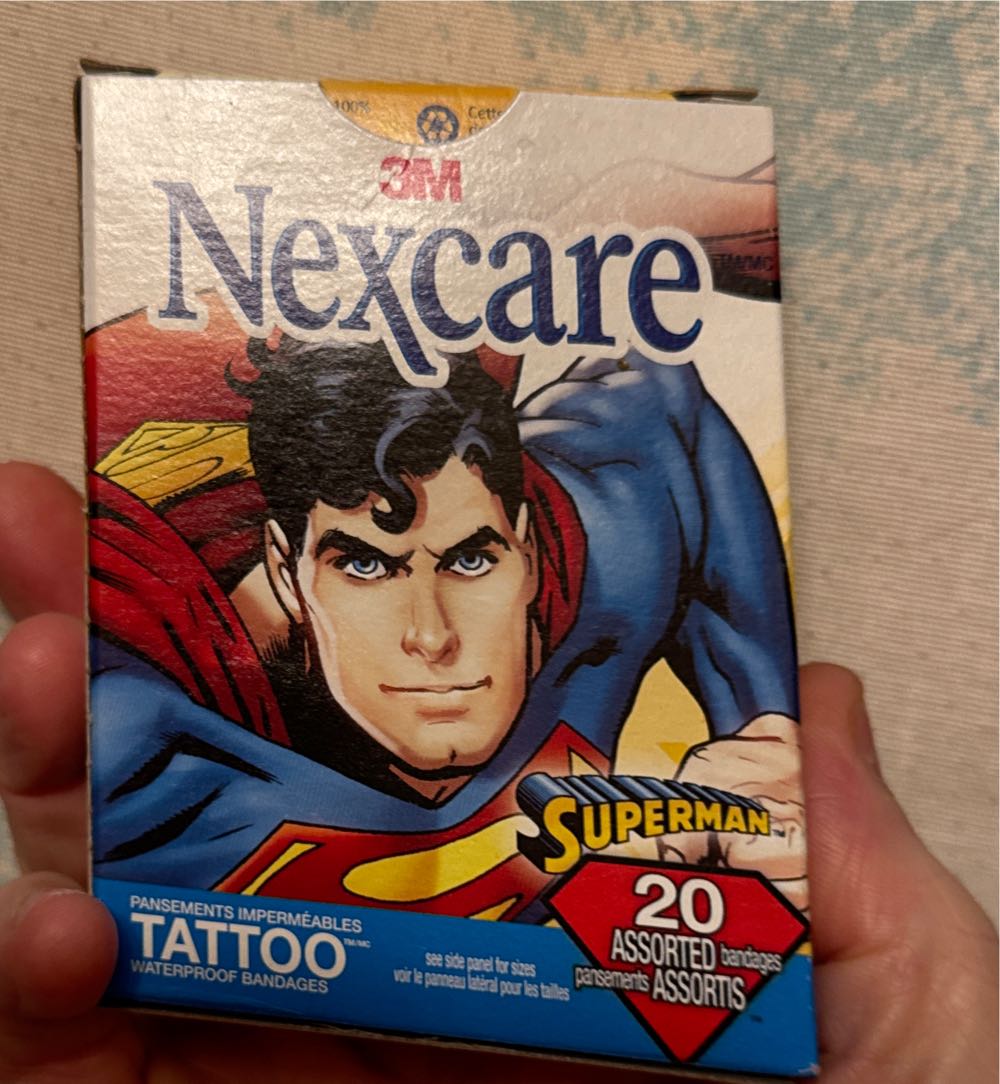 Superman Nextcare Bandages  vinyl figure collectible - Main Image 2