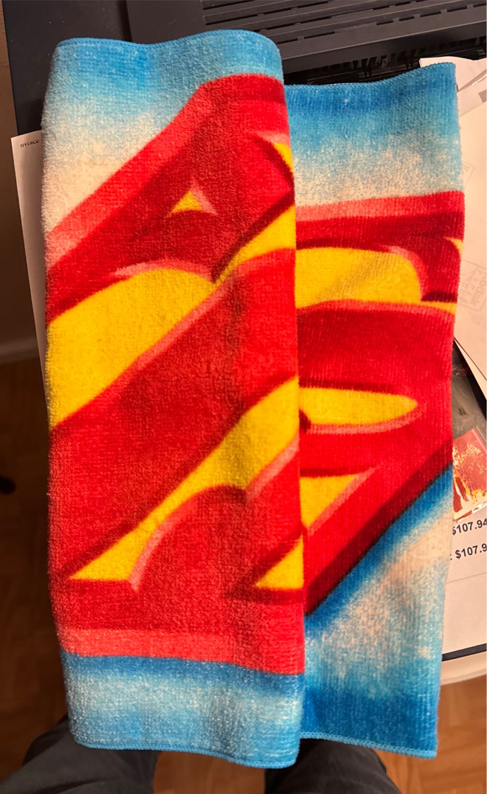 Superman Washcloth  vinyl figure collectible - Main Image 3