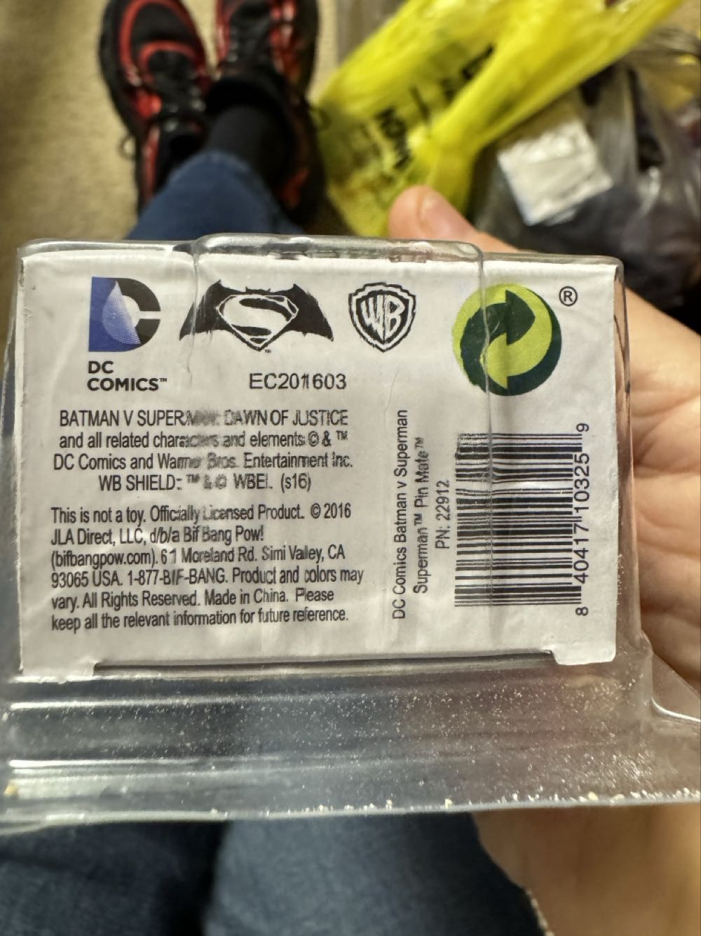 Superman Pinmate Justice League  vinyl figure collectible - Main Image 2