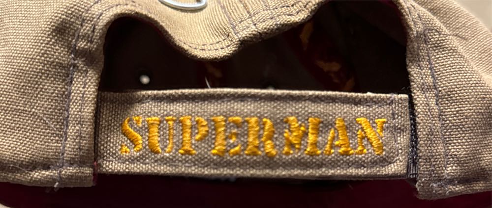 Hat Cap Superman Homemade Custom - DC Comics vinyl figure collectible - Main Image 2