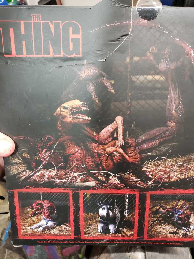 The Thing Dog Creature  vinyl figure collectible [Barcode 634482049051] - Main Image 2
