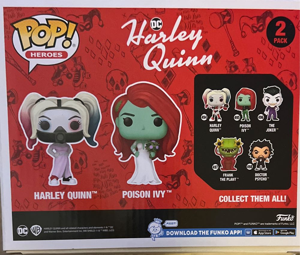 Harley Quinn & Poison Ivy - DC Universe vinyl figure collectible [Barcode 889698767385] - Main Image 2