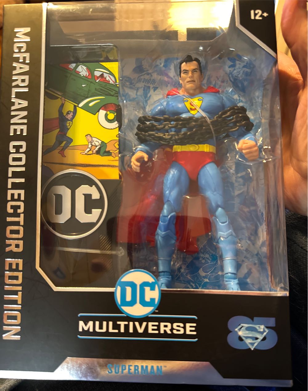 Mcfarlane Dc Multiverse Superman Action Comics #1 7in Figure Mcfarlane Collector Edition  vinyl figure collectible [Barcode 787926170092] - Main Image 2