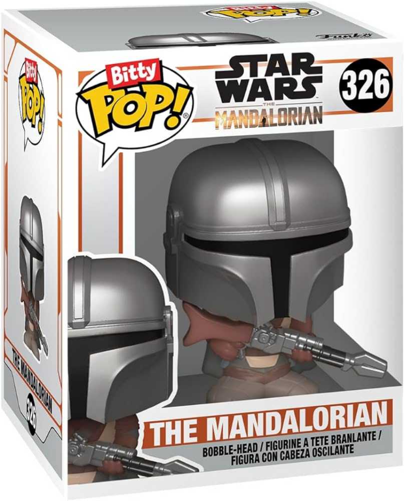 Bitty Pop! Star Wars: The Mandalorian 4-Pack Series 3 - Star Wars: The Mandalorian vinyl figure collectible [Barcode 889698754538] - Main Image 2