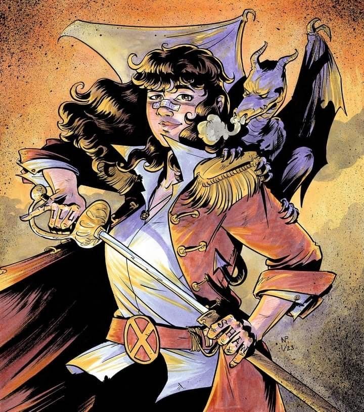 Kate Pryde w- Lockheed - X-Men vinyl figure collectible - Main Image 3