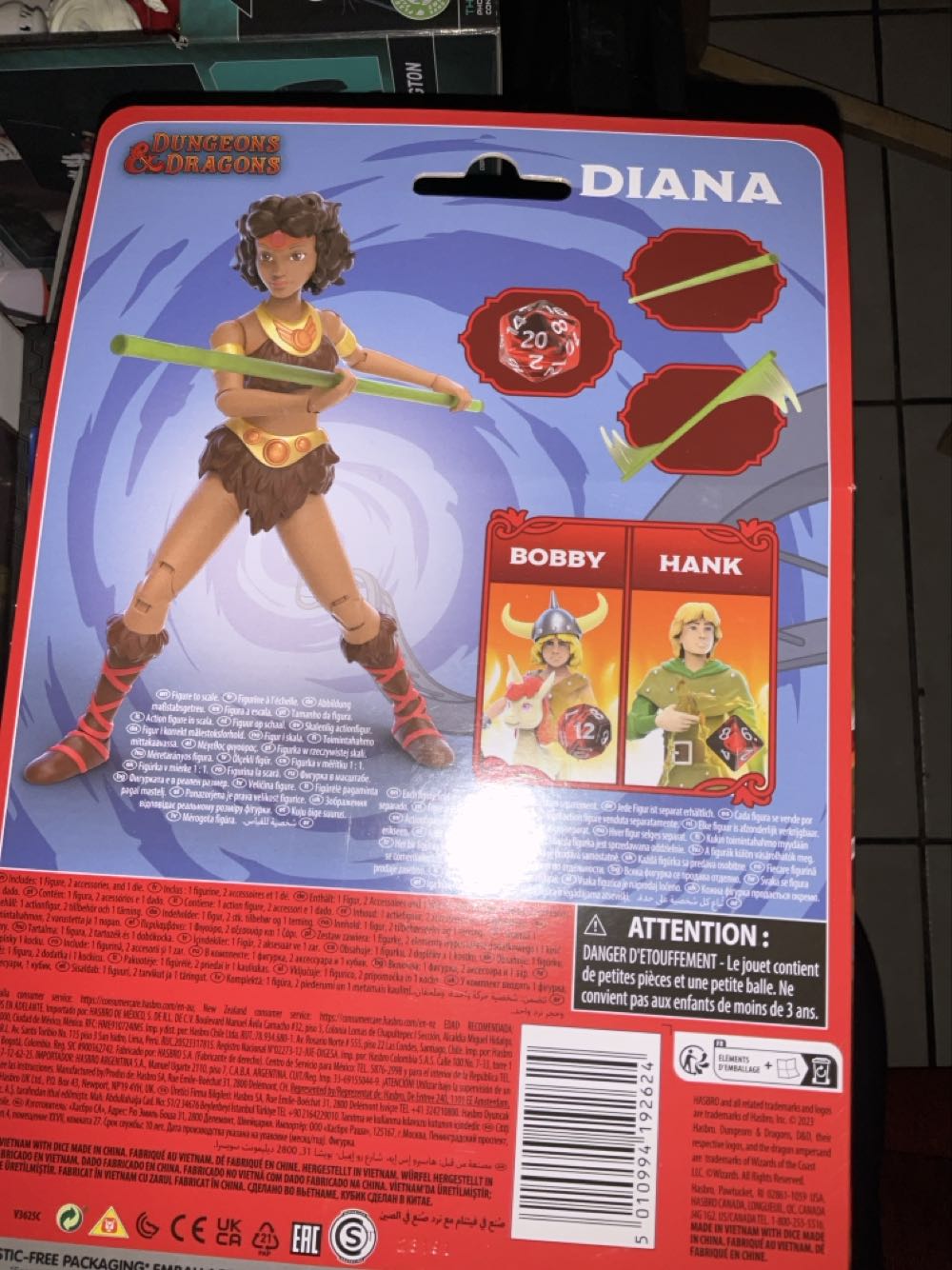 Diana-Dungeons & Dragons: Diana - Dungeons & Dragons vinyl figure collectible [Barcode 5010994192624] - Main Image 2