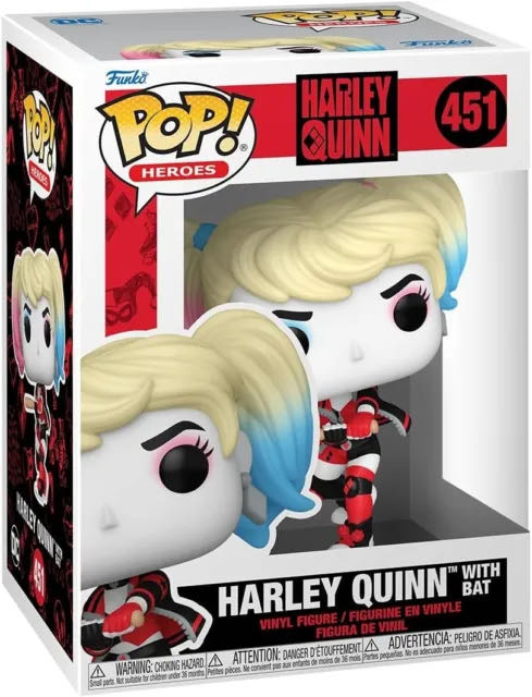 Harley Quinn (With Bat) - DC Universe vinyl figure collectible [Barcode 889698656146] - Main Image 2