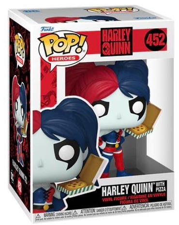 Harley Quinn (With Pizza) - DC Universe vinyl figure collectible [Barcode 889698656153] - Main Image 2