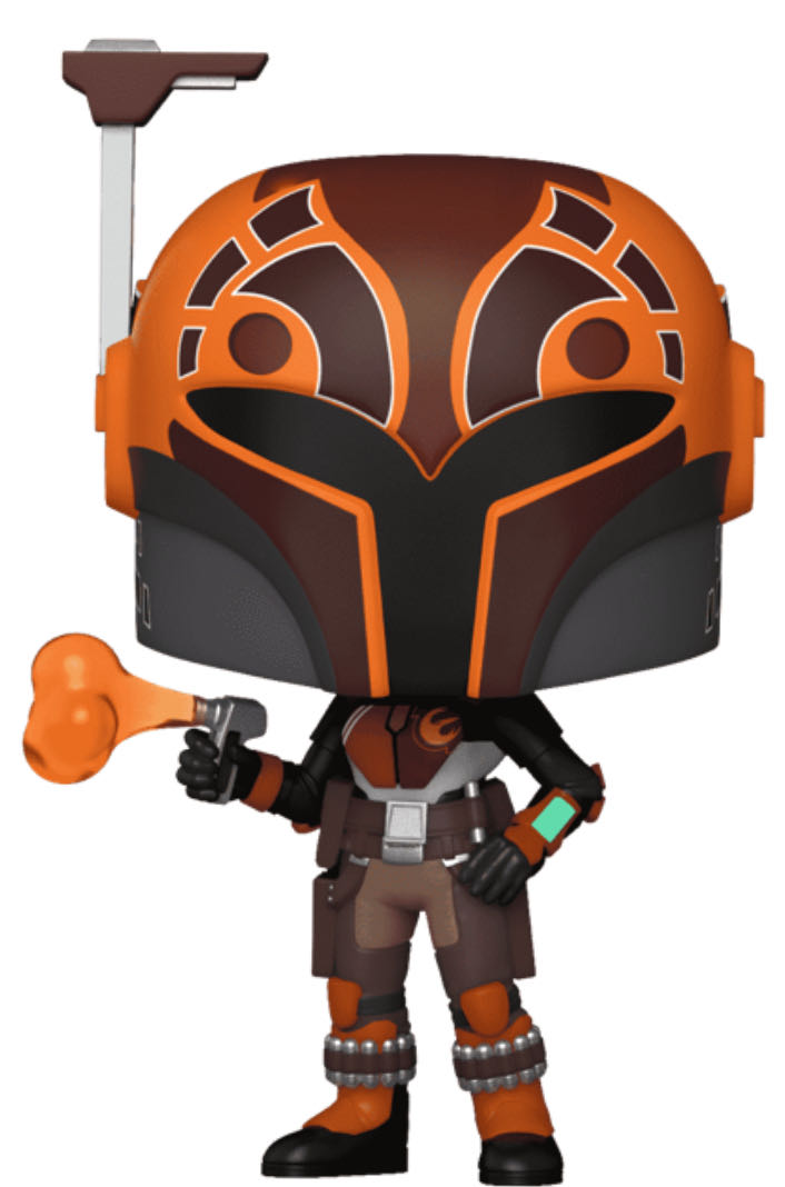 POP! 679 - Star Wars Rebels - Sabine Wren  vinyl figure collectible [Barcode 889698767057] - Main Image 2