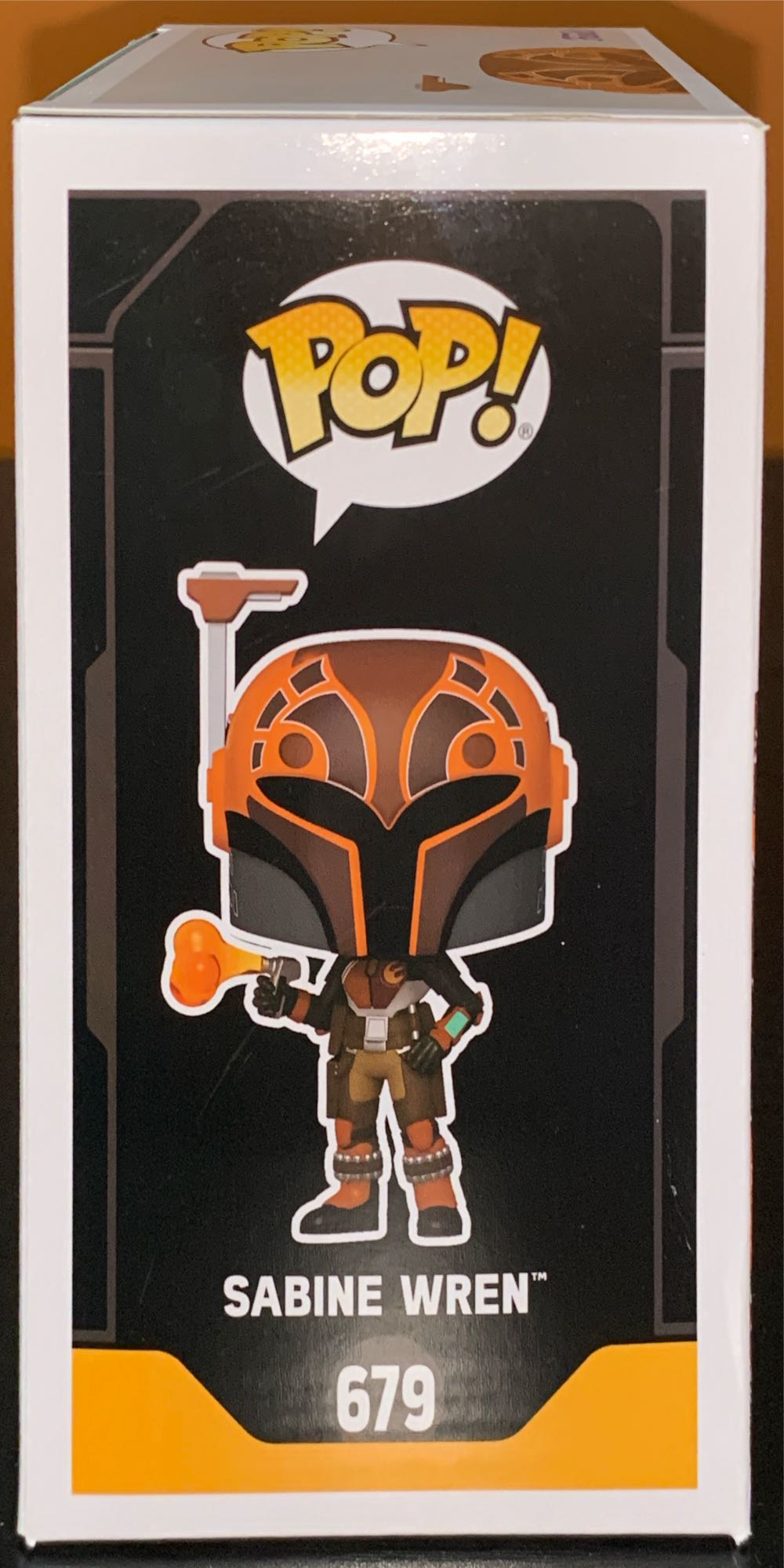 POP! 679 - Star Wars Rebels - Sabine Wren  vinyl figure collectible [Barcode 889698767057] - Main Image 4