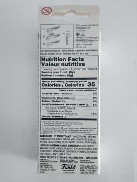 Pop! PEZ Ron Weasley - Harry Potter vinyl figure collectible [Barcode 889698372428] - Main Image 2