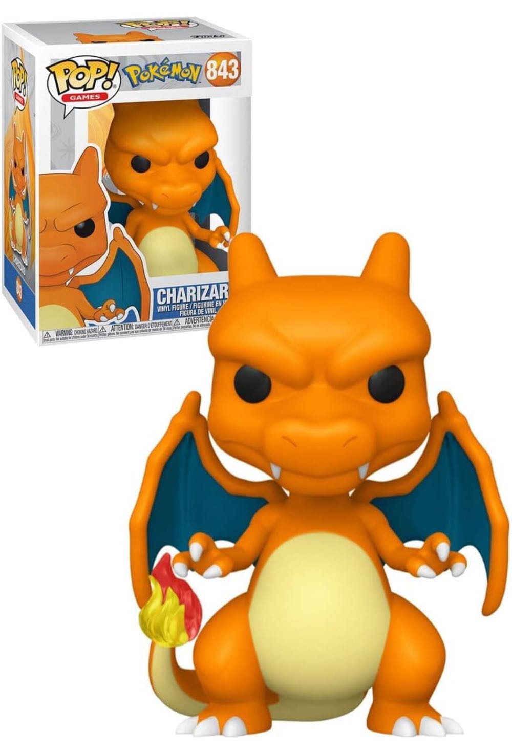 Charizard Pop 843 - Pokémon vinyl figure collectible - Main Image 4