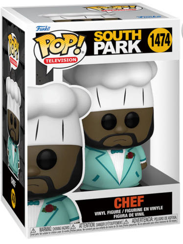 South Park 1474 - Chef - South Park vinyl figure collectible [Barcode 889698756716] - Main Image 2