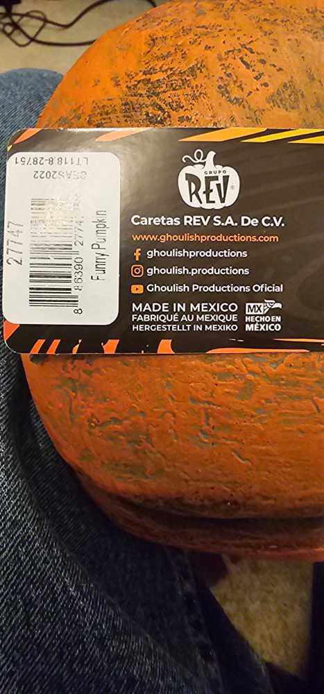 Jack O Lantern   vinyl figure collectible [Barcode 886390277471] - Main Image 2