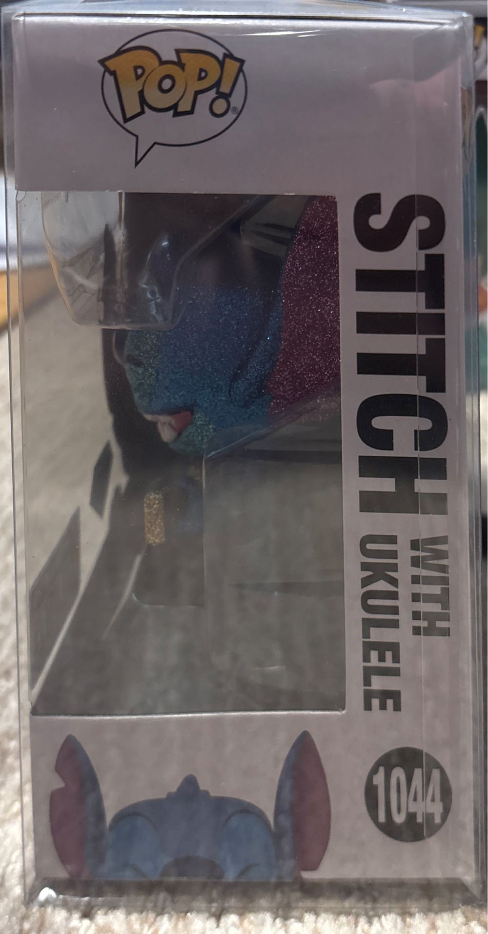 Stitch: Stitch w/ Ukulele, #1044 (Diamond) - Lilo and Stitch vinyl figure collectible [Barcode 889698574884] - Main Image 2