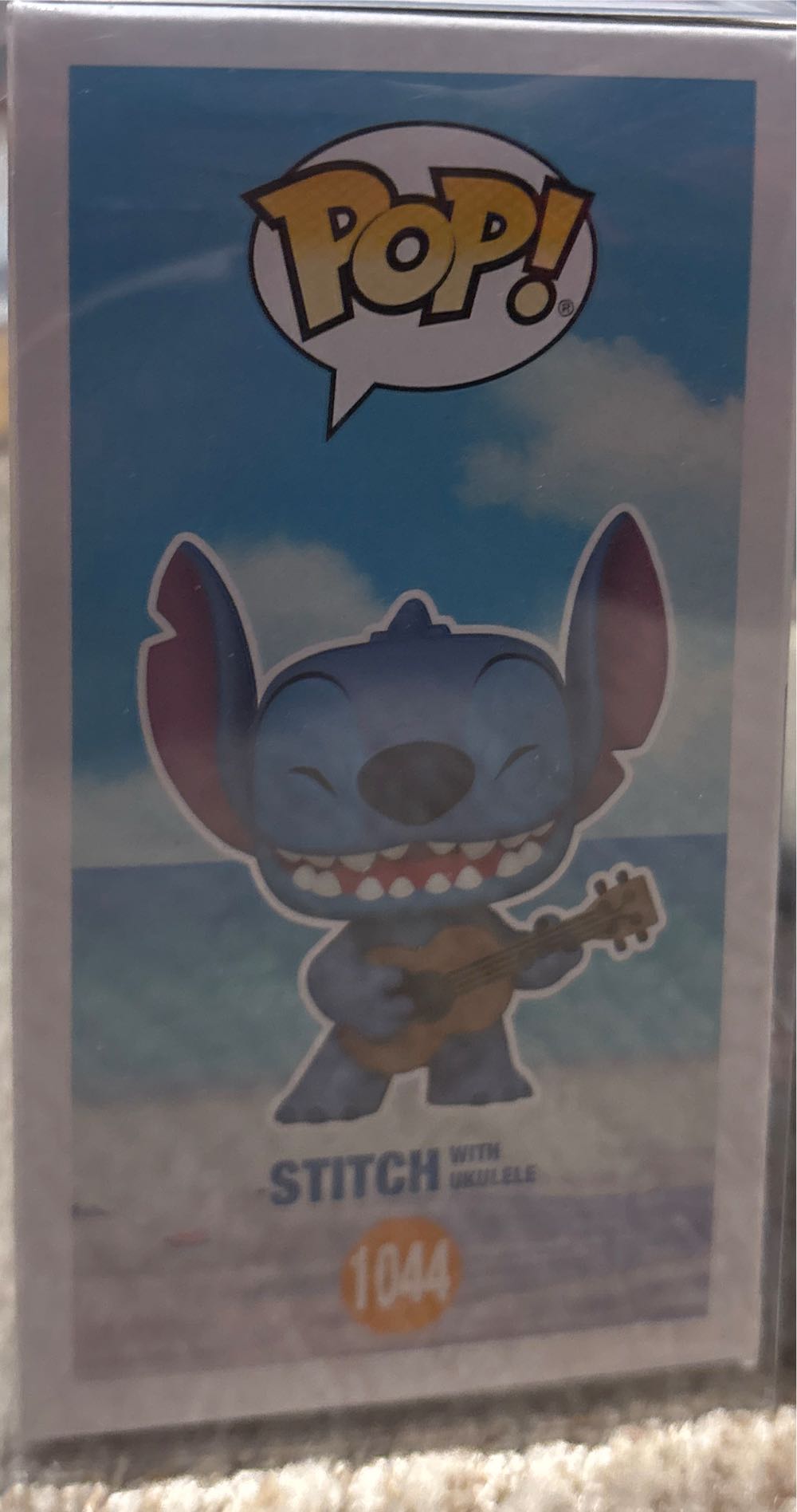 Stitch: Stitch w/ Ukulele, #1044 (Diamond) - Lilo and Stitch vinyl figure collectible [Barcode 889698574884] - Main Image 4