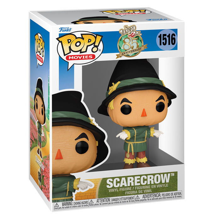 Scarecrow - The Wizard of Oz vinyl figure collectible [Barcode 889698759755] - Main Image 2