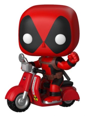 45 - Deadpool on scooter - Deadpool vinyl figure collectible - Main Image 2