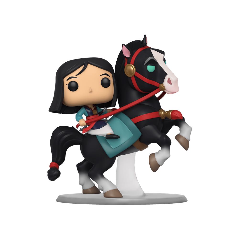 76 - Mulan riding Khan - Mulan vinyl figure collectible - Main Image 2