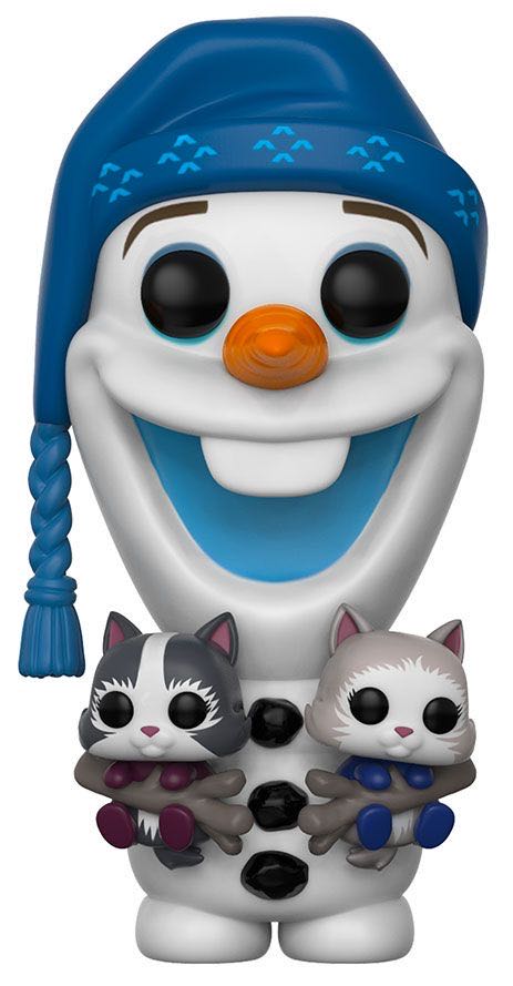 338 - Olaf with kittens - Frozen vinyl figure collectible - Main Image 2