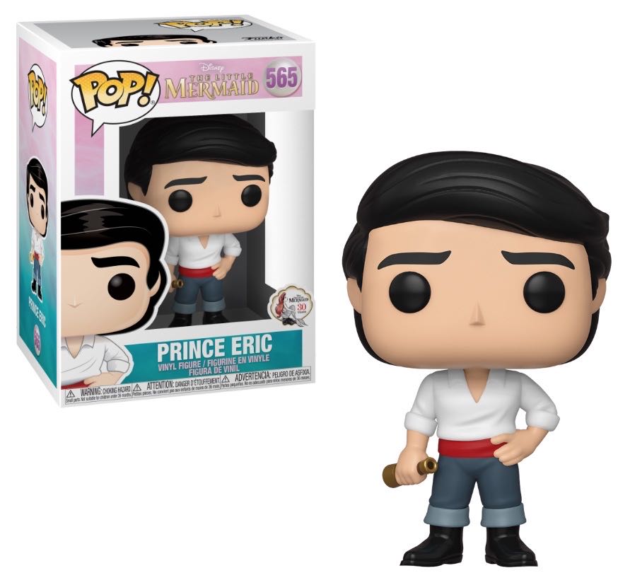 565 - Prince Eric - The Little Mermaid vinyl figure collectible - Main Image 1
