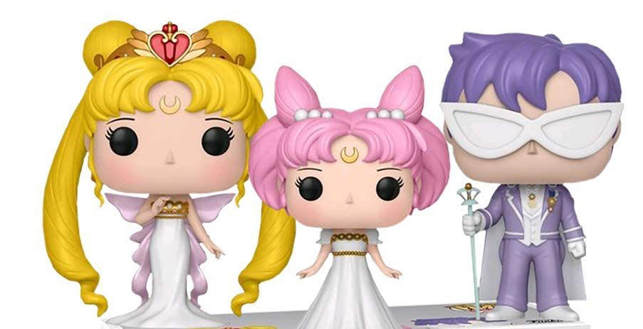 903 - NEO Queen Serenity- Small Lady And King Endymion  vinyl figure collectible - Main Image 2