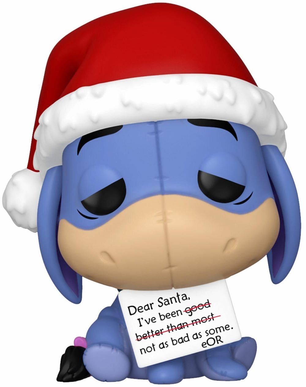 1129 - Eeyore Dear Santa - Winnie the Pooh vinyl figure collectible - Main Image 2