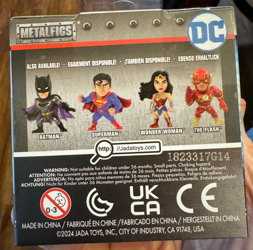 Dc Die Cast Metalfigs 2” Batman - DC Universe vinyl figure collectible [Barcode 801310851425] - Main Image 2