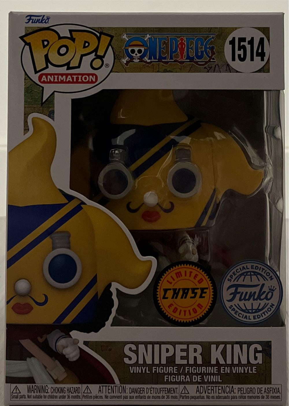 Sniper King (Chase) - One Piece vinyl figure collectible [Barcode 889698769136] - Main Image 2