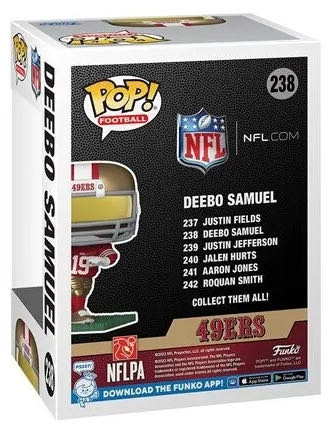 Deebo Samuel - NFL vinyl figure collectible [Barcode 889698722711] - Main Image 3