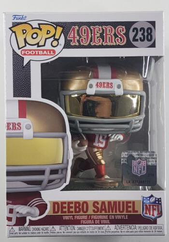 Deebo Samuel - NFL vinyl figure collectible [Barcode 889698722711] - Main Image 4