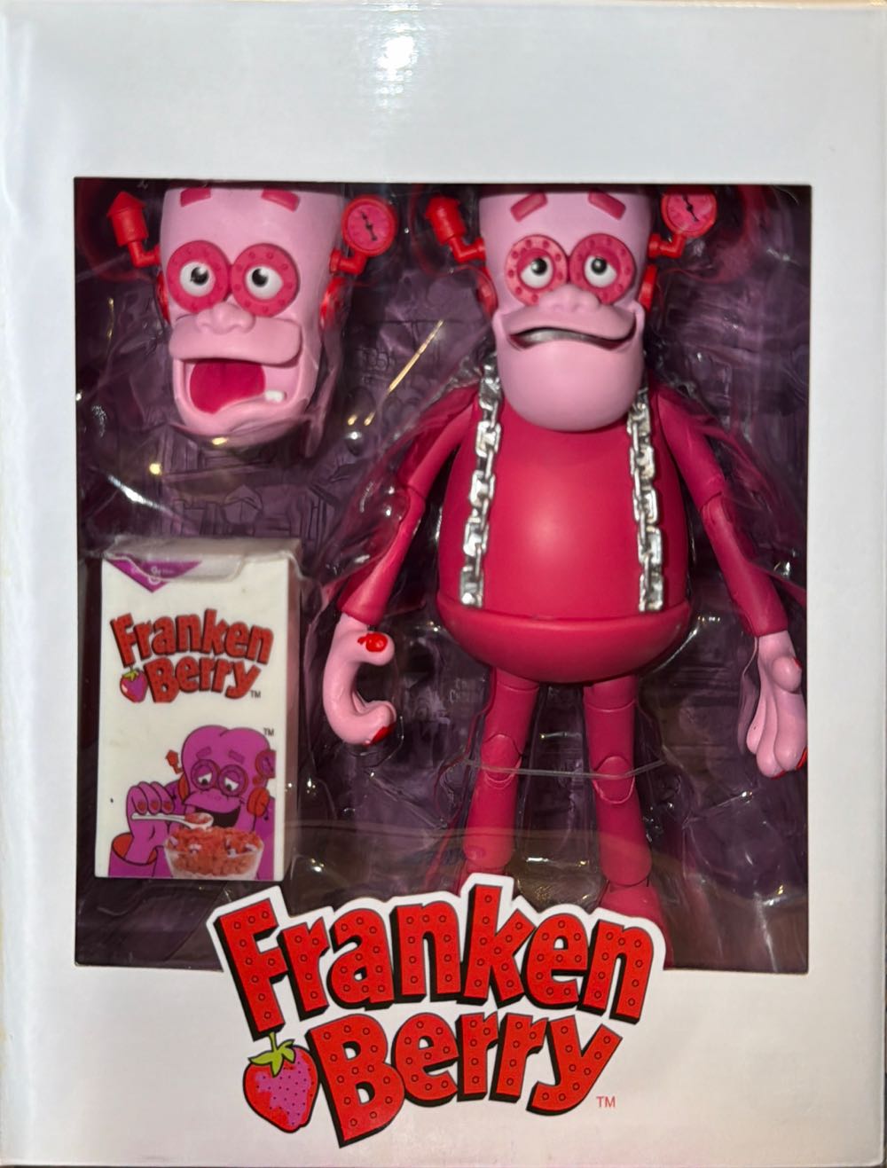 Jada Toys Inc General Mills: Franken Berry  vinyl figure collectible [Barcode 801310326510] - Main Image 4