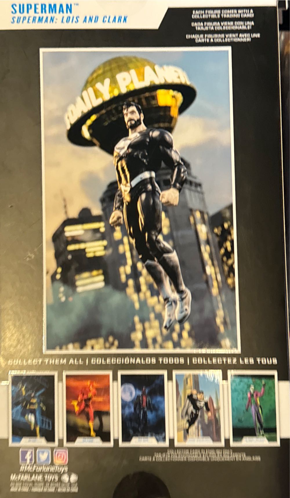 DC Multiverse Superman Lois And Clark: Superman  vinyl figure collectible [Barcode 787926152319] - Main Image 3