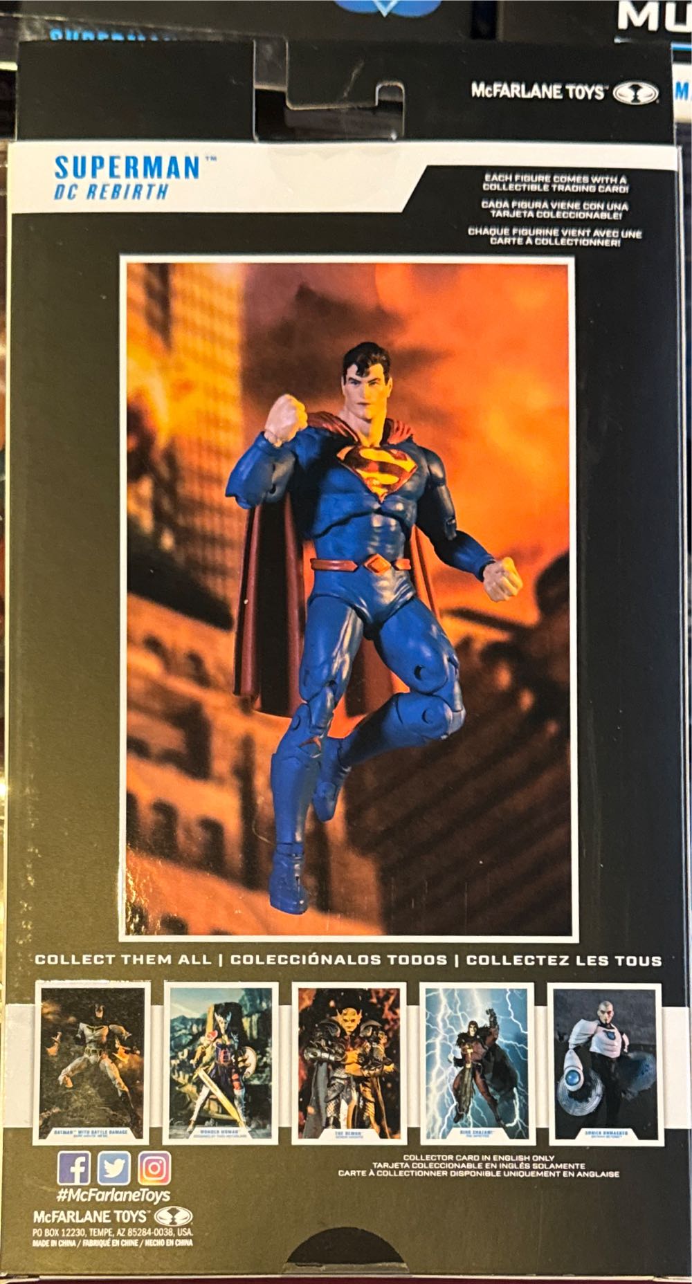 DC Multiverse DC Rebirth: Superman (Platinum Edition)(Chase)  vinyl figure collectible [Barcode 787926151831] - Main Image 3