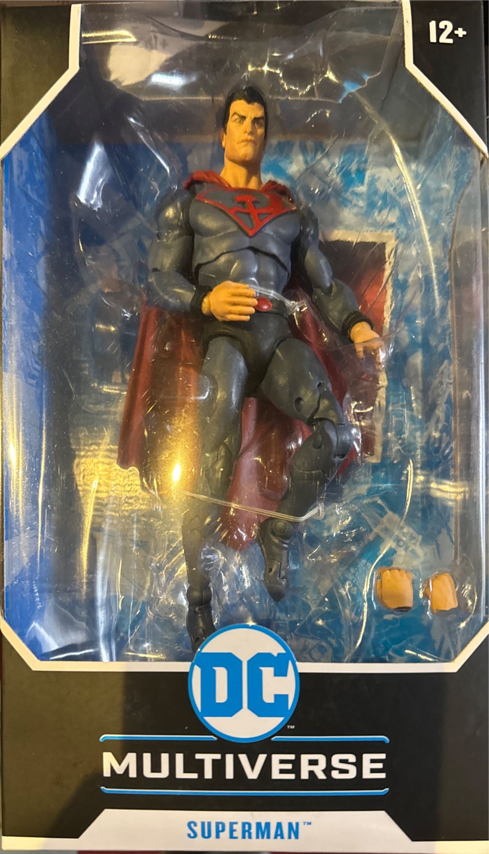 Mcfarlane Toys Dc Multiverse Superman: Red Son 7” Action Figure  vinyl figure collectible [Barcode 787926151336] - Main Image 2
