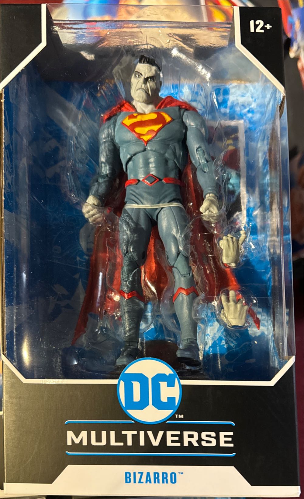 Mcfarlane Dc Multiverse 7 Superman Bizarro  vinyl figure collectible [Barcode 787926151459] - Main Image 2
