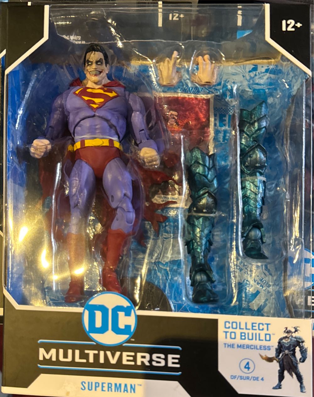 Mcfarlane Dc Multiverse Build-a 7 Action Figure Wave 2 Supermaninfected  vinyl figure collectible [Barcode 787926154238] - Main Image 2