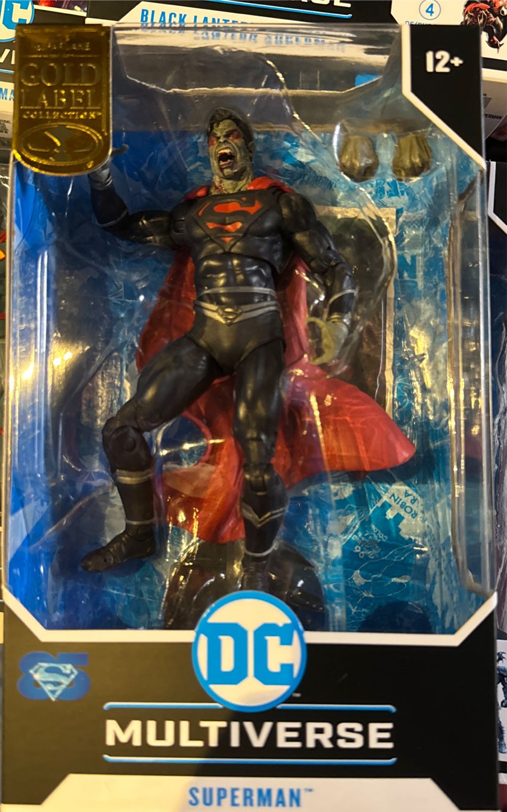 DC Multiverse DC vs Vampires: Superman  vinyl figure collectible [Barcode 787926170337] - Main Image 2