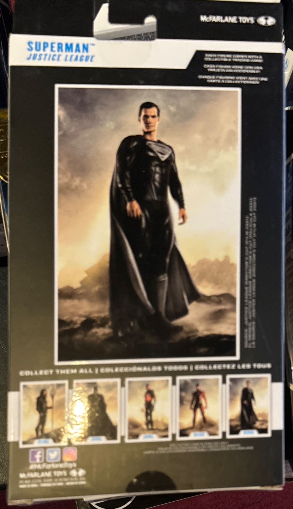 Mcfarlane Dc Justice League 7 Figures Superman  vinyl figure collectible [Barcode 787926150957] - Main Image 3