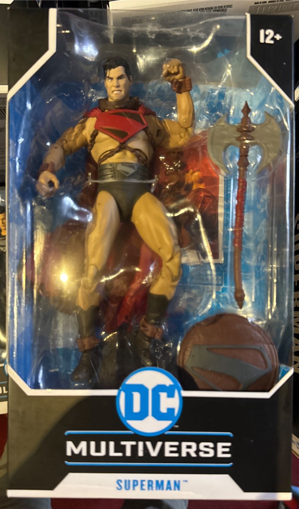Mcfarlane Dc Multiverse 7” Superman Future State: Worlds Of War  vinyl figure collectible [Barcode 787926152722] - Main Image 2