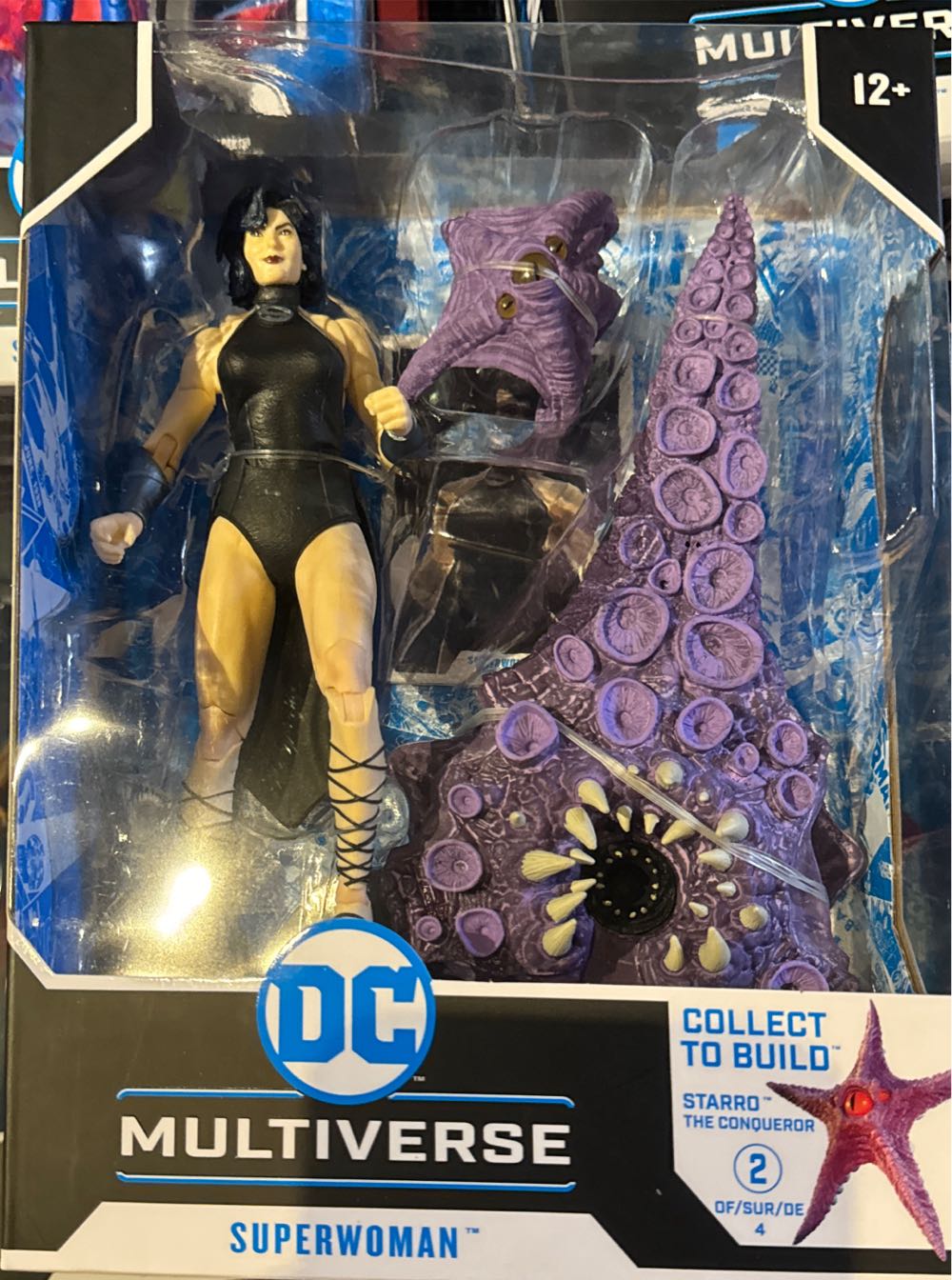 Mcfarlane Toys Dc Multiverse Superwoman Crime Syndicate 7-inch Figure With Build-a Starro Piece  vinyl figure collectible [Barcode 787926154467] - Main Image 2