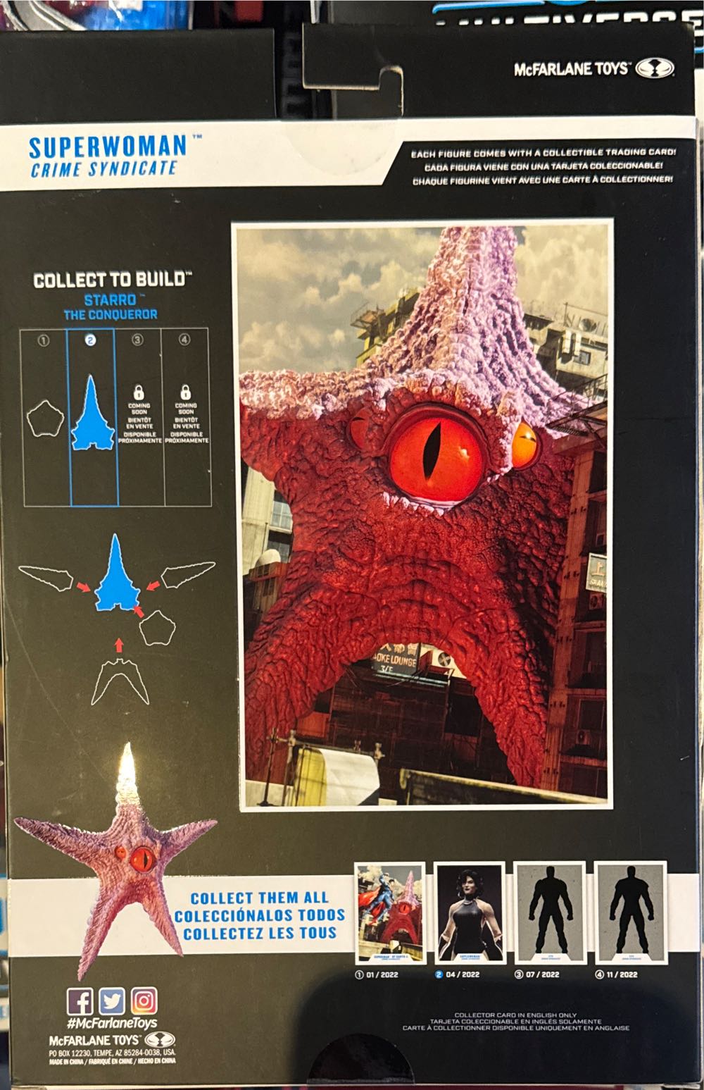 Mcfarlane Toys Dc Multiverse Superwoman Crime Syndicate 7-inch Figure With Build-a Starro Piece  vinyl figure collectible [Barcode 787926154467] - Main Image 3