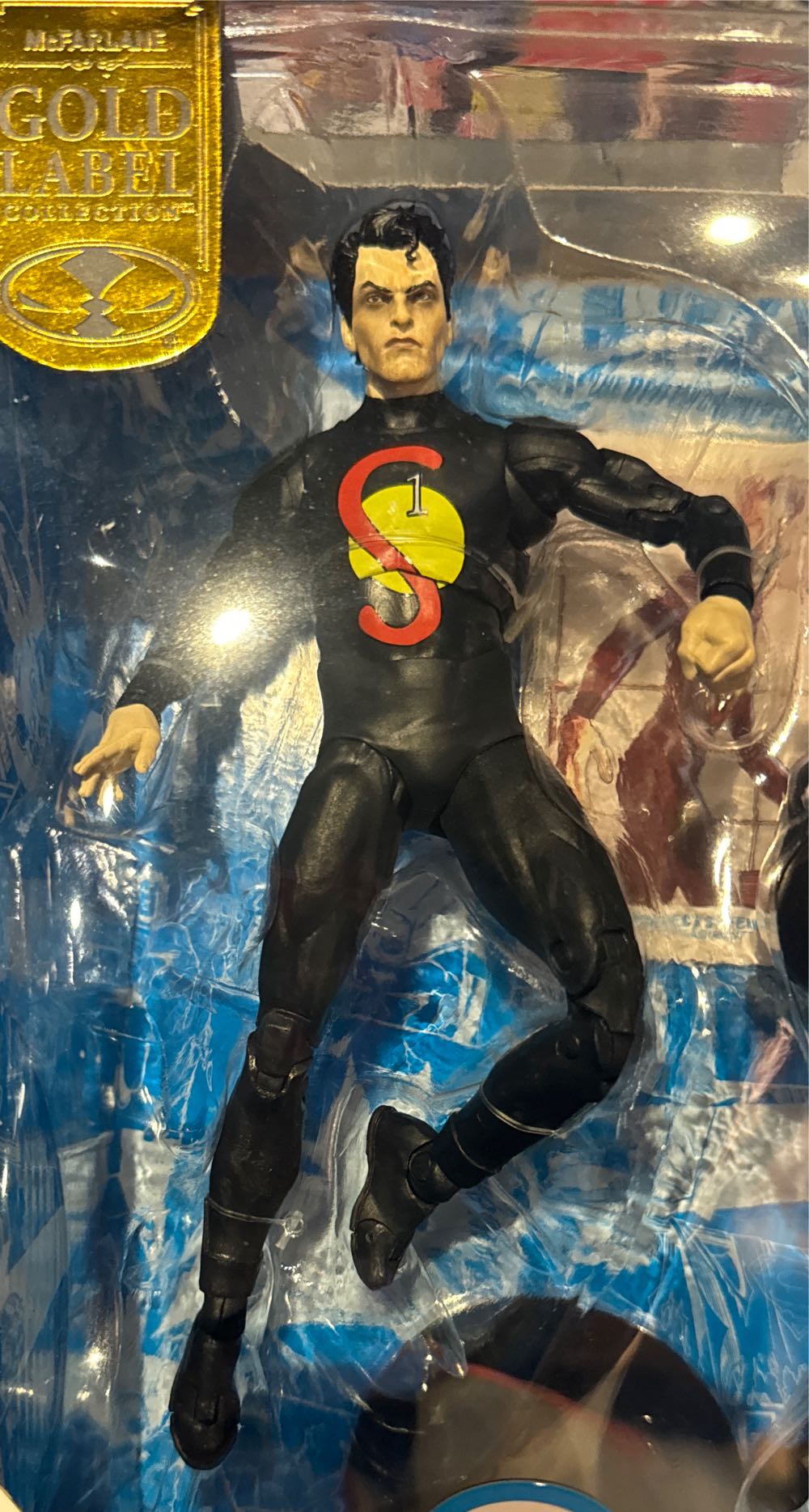 Multiverse Mcfarlane Dc Multiverse Project Superman Flashpoint Gold Label 7”fig & Baf Cyborg New Mcfarlane Project Flashpoint Universe Action 7”  vinyl figure collectible [Barcode 787926156423] - Main Image 2