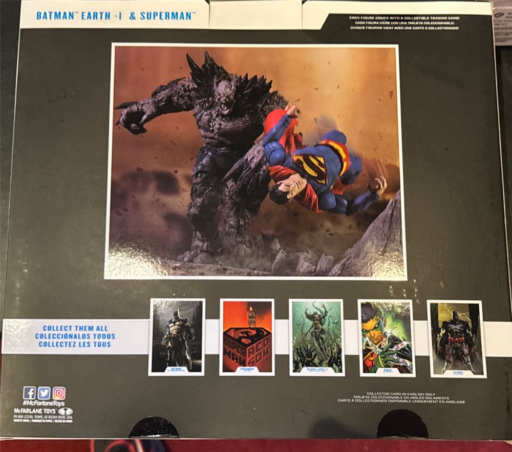 Mcfarlane Batman Dc Collector Multipack Superman Vs Devastator  vinyl figure collectible [Barcode 787926154511] - Main Image 3